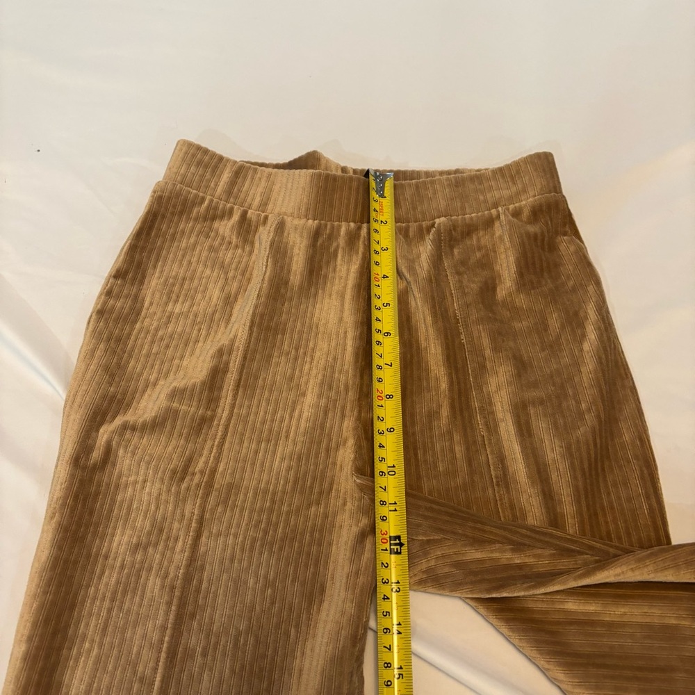 Derek Heart Camel Ribbed Pants - Picture 5 of 8